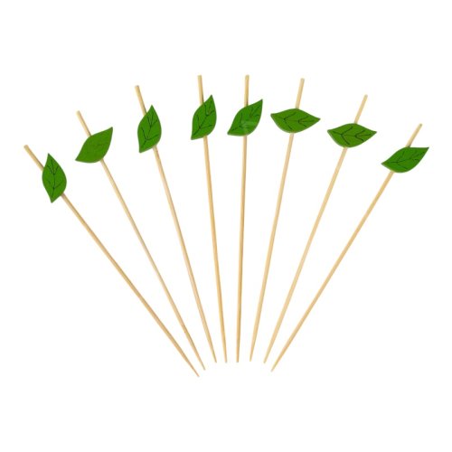 Шпажки деревянные "Листики" 10092399