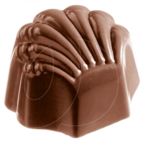 Форма пластиковая для шоколада "Ракушки" 24 шт 4288402