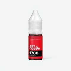 Краситель пищевой гелевый водорастворимый Art Color "Electric 1788 Красный" 10 мл 1788