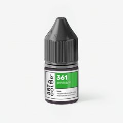 Краситель пищевой гелевый водорастворимый Art Color "Base Зелёный" 12 мл 