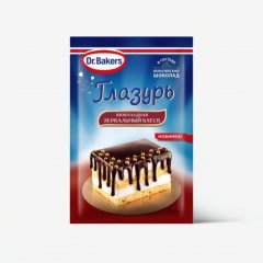 Глазурь сахарная с бельгийским шоколадом Dr.Oetker (Dr. Bakers) 100 г 1-84-005225	