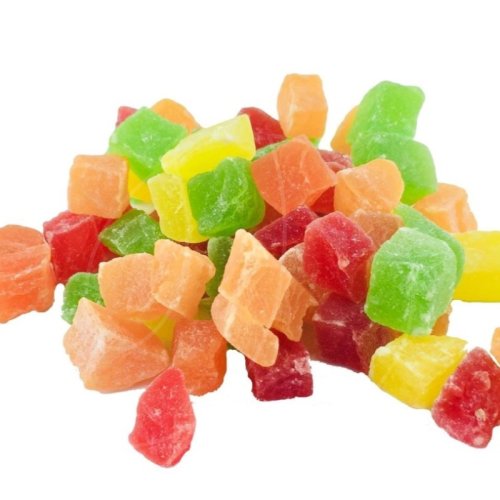 Цукаты из папайи 6х6 мм 500 г 