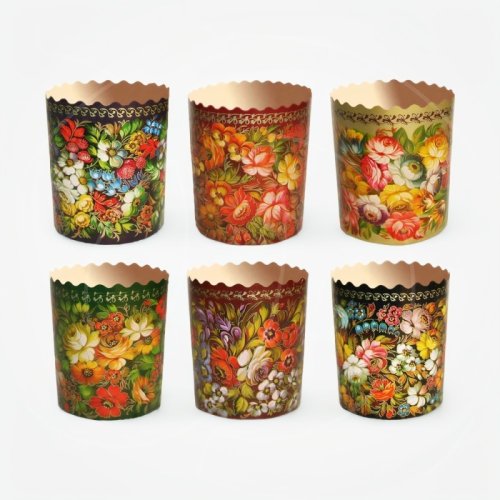 Форма для кулича "Жостово" D90 H90 1 шт 