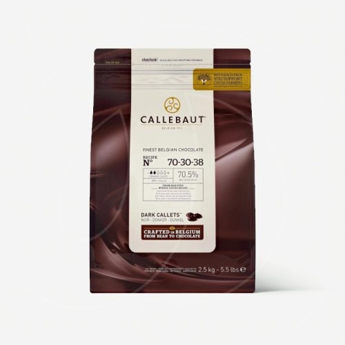 Шоколад CALLEBAUT Горький 70,5% 10 кг 70-30-38NV-595