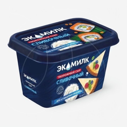 Сыр творожный ЭкоМилк  60% 350 г 