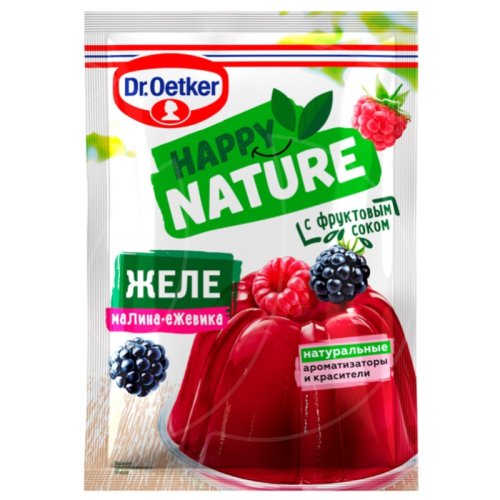 Желе Малина-Ежевика Dr.Oetker (Dr. Bakers) 41 г 