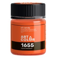Краситель пищевой сухой жирорастворимый ART COLOR OIL CANDY Оранжевый 10 г OIL-4681-10