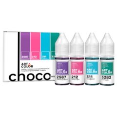 Набор красителей пищевых гелевых жирорастворимых Art Color choco sweety 4 шт CHOCO-4981-04