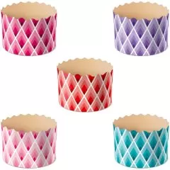 Форма для кулича "Геометрия" D110 H85 мм 1 шт pmK11085сGM